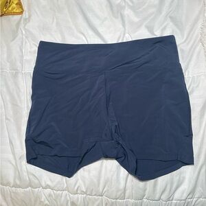 Marika Women's Athletic Shorts - Navy Blue